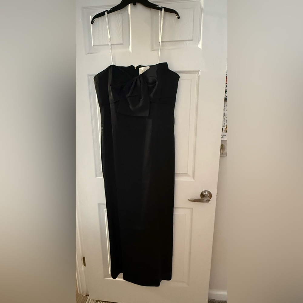 Lilly Pulitzer Black Strapless Dress